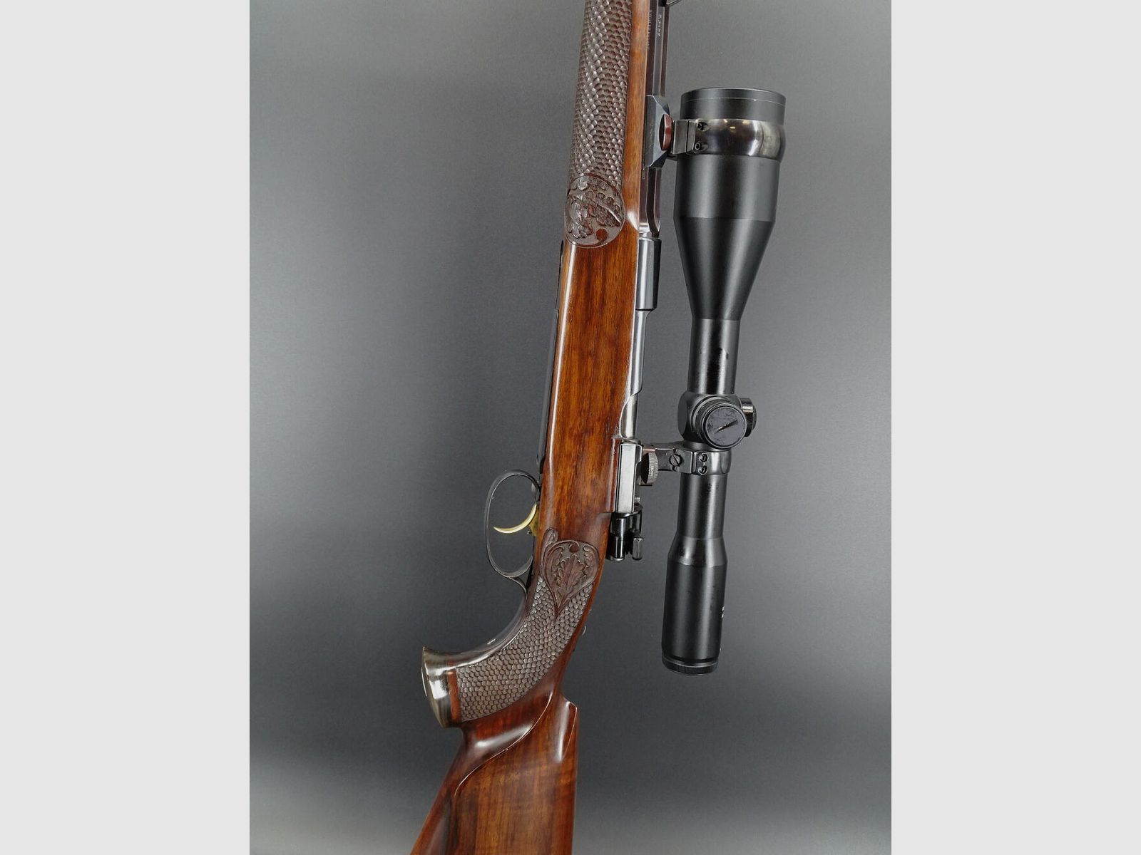 Fanzoj Ferlach 98 System Gravuren Achtkanntlauf ZF Kaps 8x56 Leuchtpunkt Sammlungsauflösung