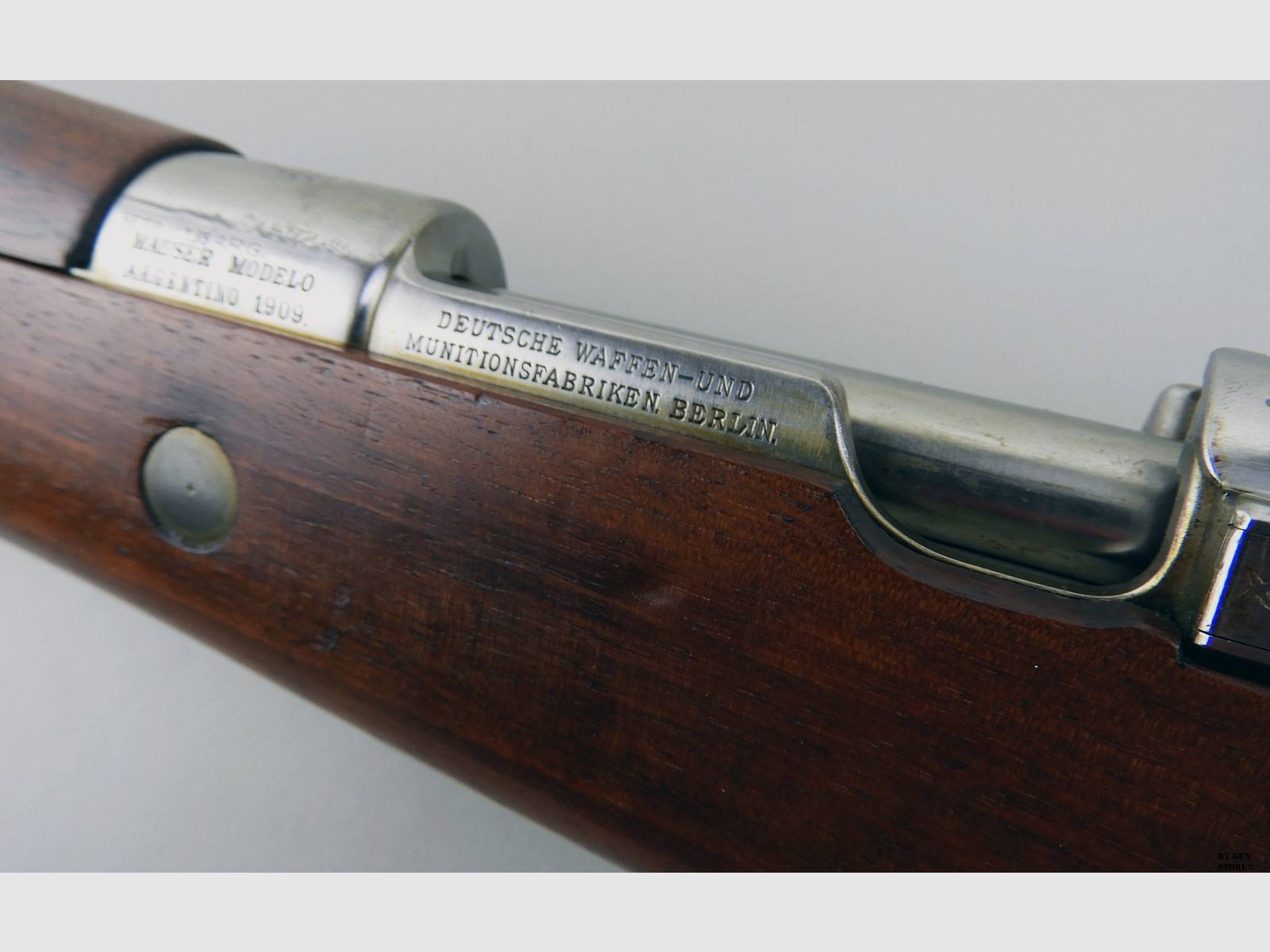 Gewehr DWM mod. Mauser Argentino 1909 Kal. 7,65×53 Seriennr. E1058, Bild 4 von 15