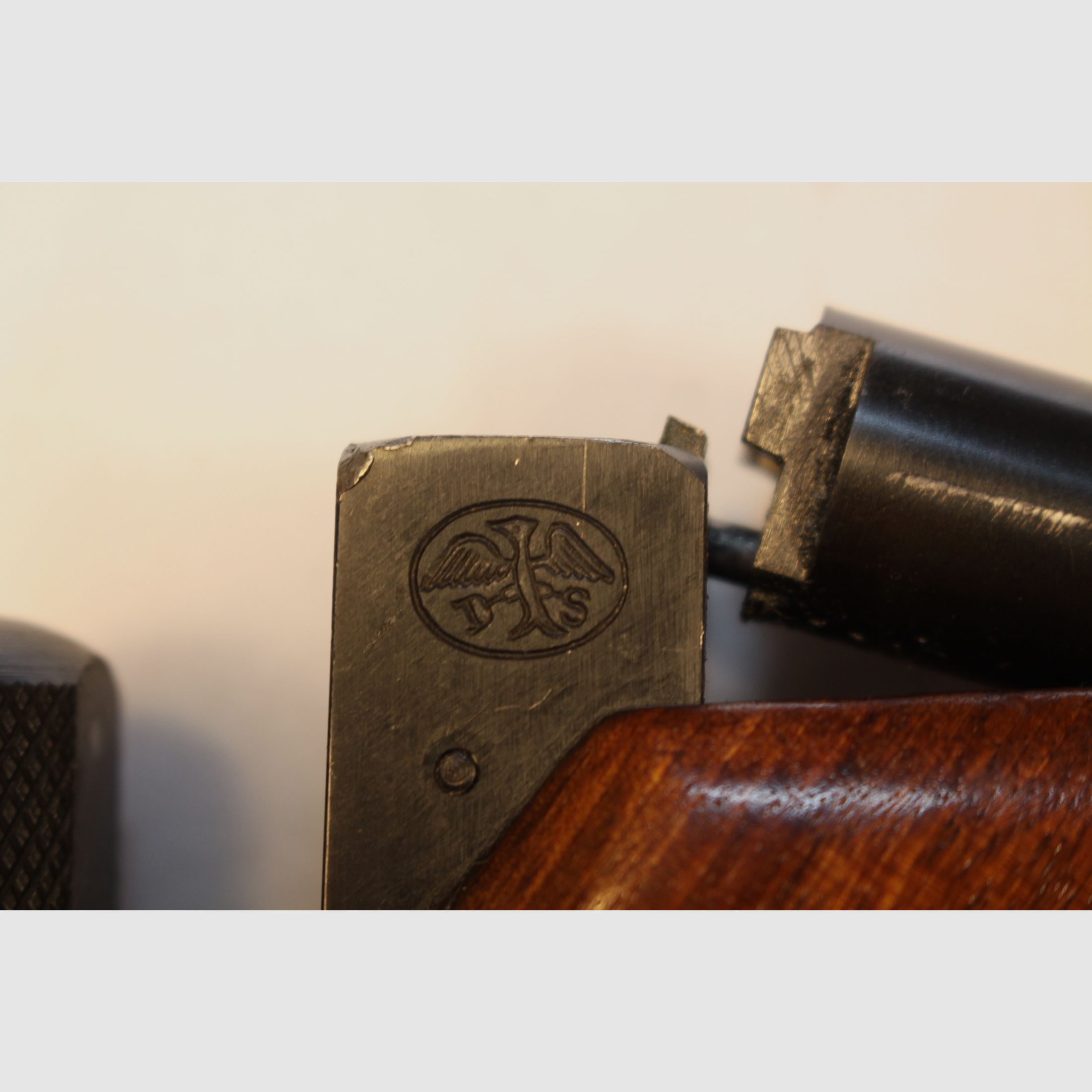Einzelladerpistole Drulov im Kaliber .22lr.