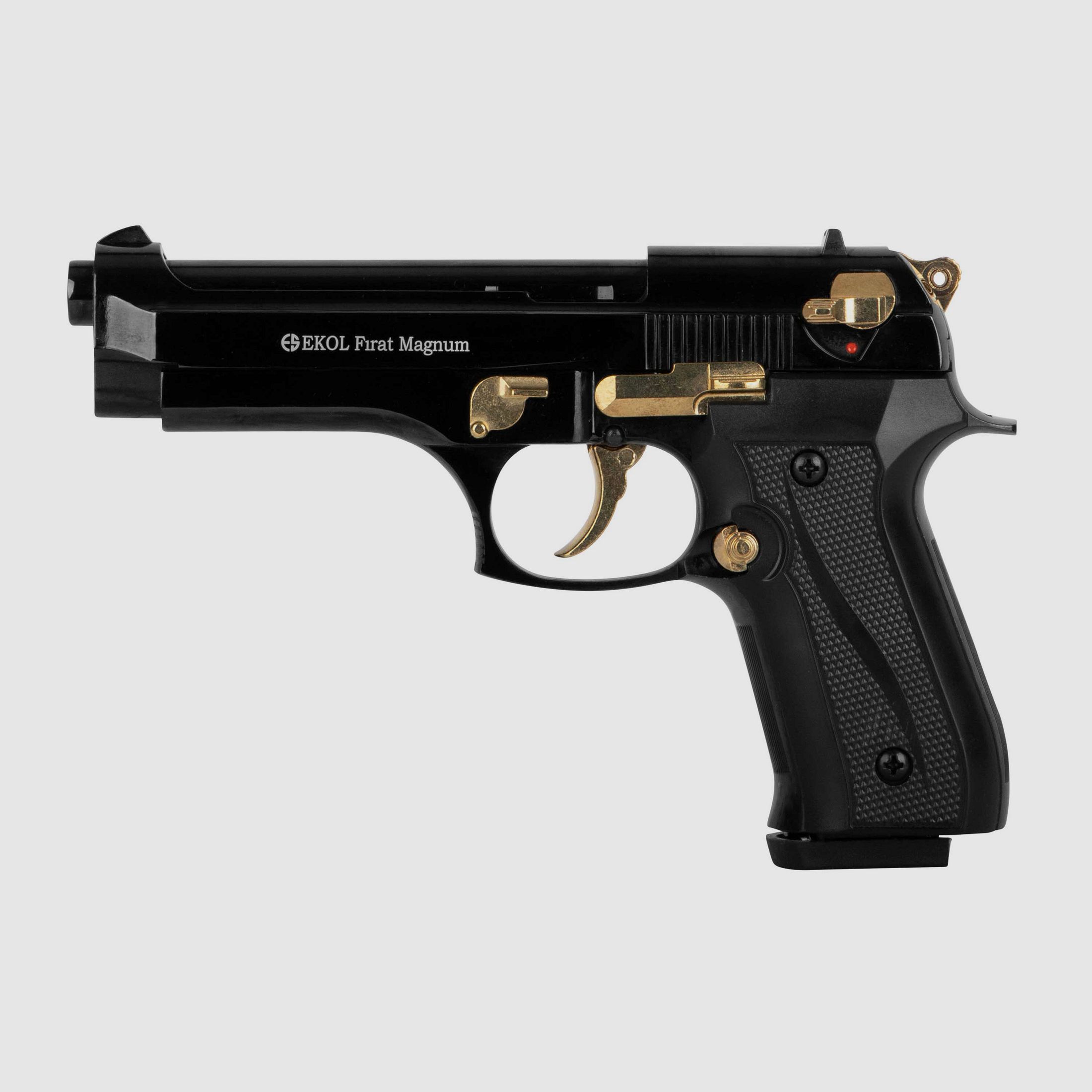 EKOL Firat Magnum Schwarz-Gold 9mm P.A.K. - Gas Signal