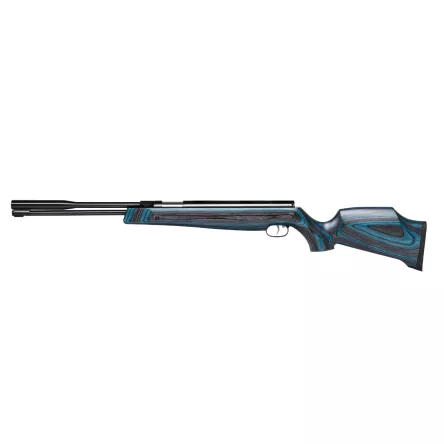 Carabina de aire comprimido WEIHRAUCH HW 97 K laminado “BLUE”, cal. 4,5 mm