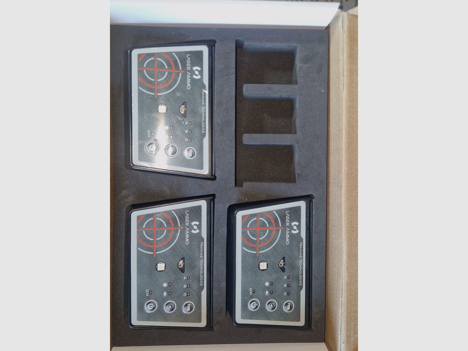 Zestaw treningowy Laser Ammo AR15 (WLB15-Wespe+ 3x cele i-MTTS)