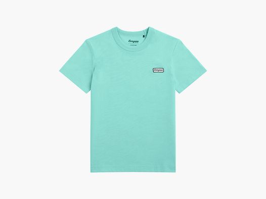 Bergans Logo T-shirt en Coton Femme Cool Mint M