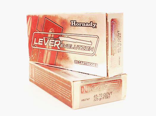 HORNADY 45-70 GOVT 325GR FTX