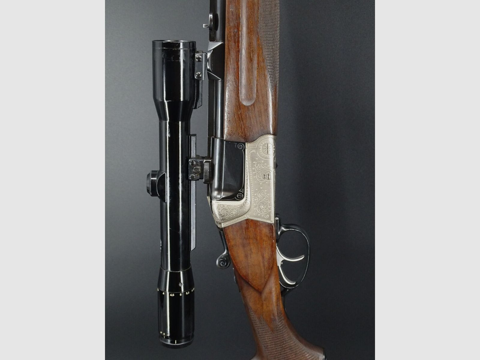 Krieghoff Teck dubeltowa karabina kaliber .458 Win Mag z wyrzutnikami Zeiss 1.5-6x38 Teck