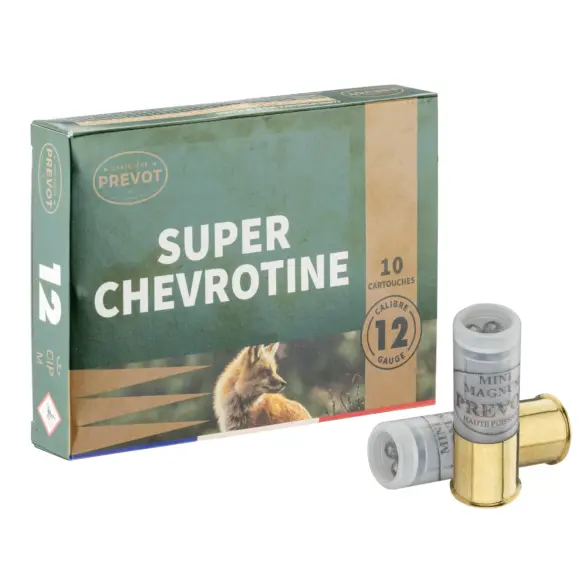 Cartridge Prévot Super Chevrotine 12/70, image 1 of 10