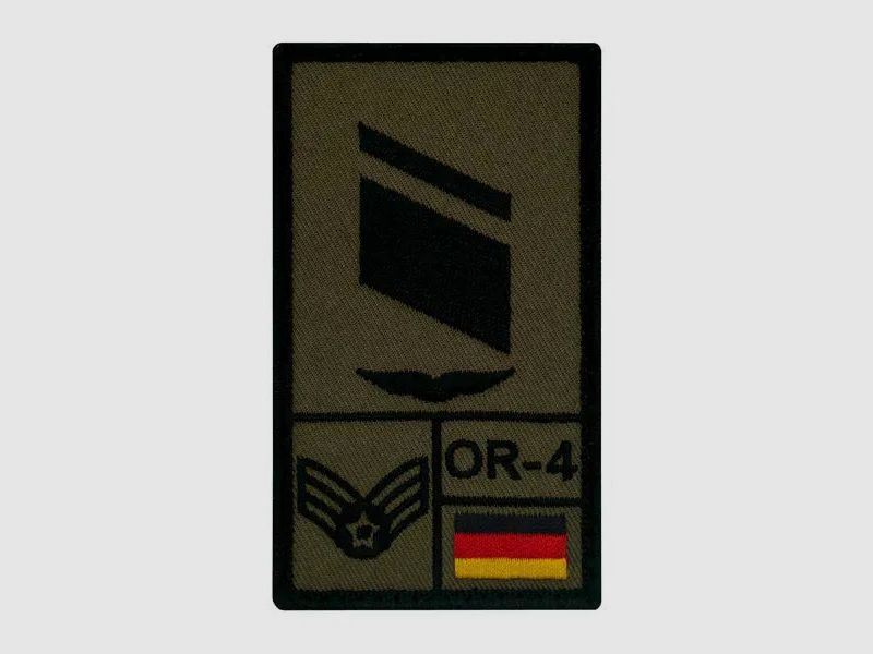 Café Viereck Rank Patch Stabskorporal Luftwaffe