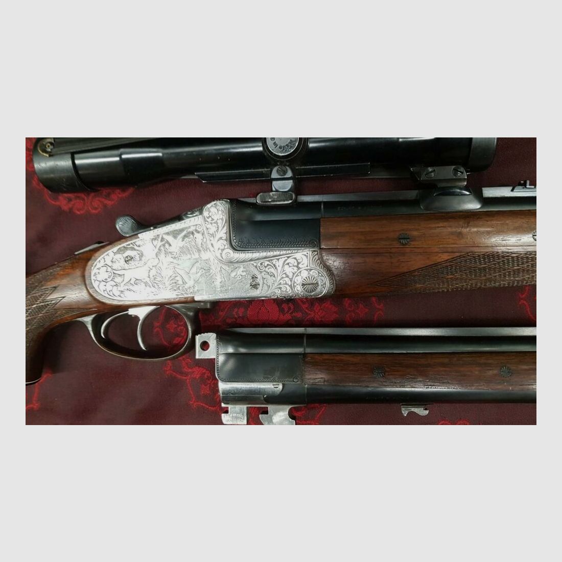 Krieghoff ohne - mit BDF Austaschlauf