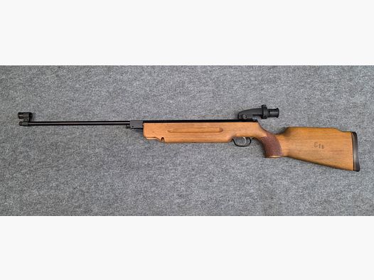W kolbie Mod. 311 karabinu powietrznego Knicker Haenel 303-8 Super w doskonałym stanie (nieprzerabiany!) z diopterem