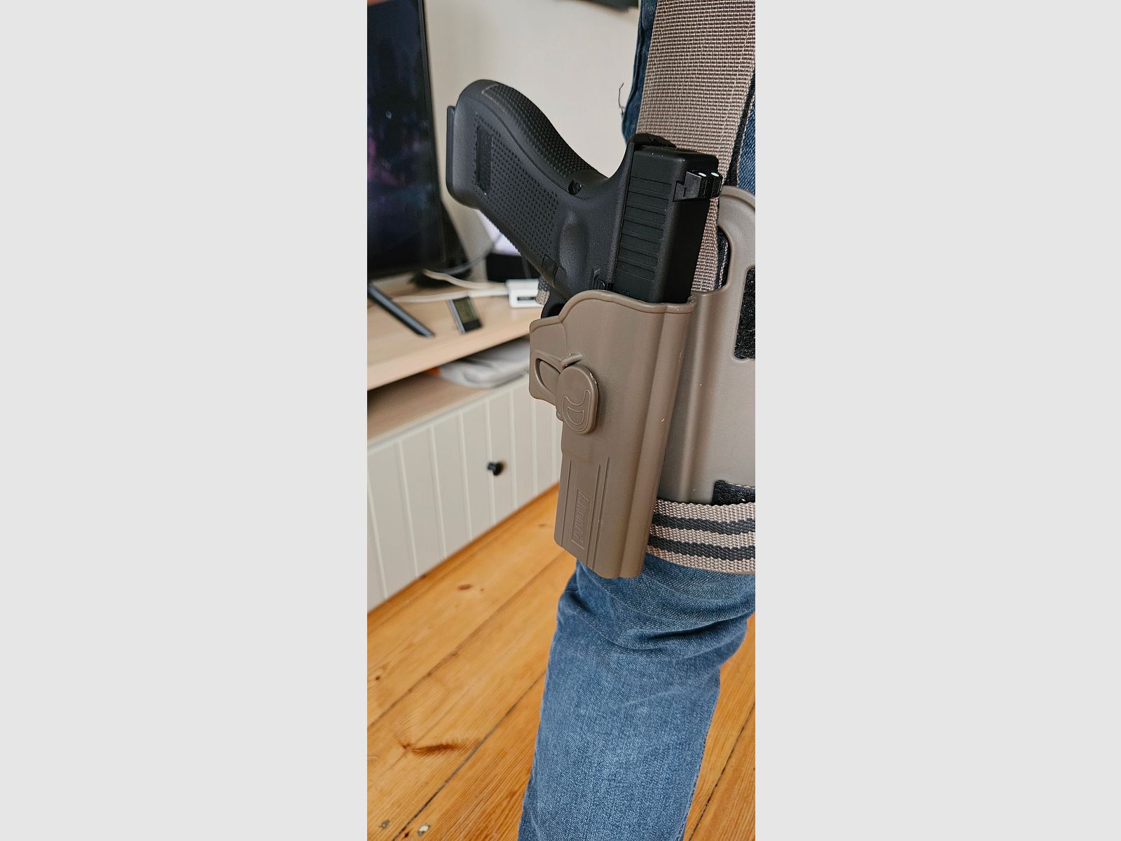 Amomax Beinholster passend für Glock 17/22/31