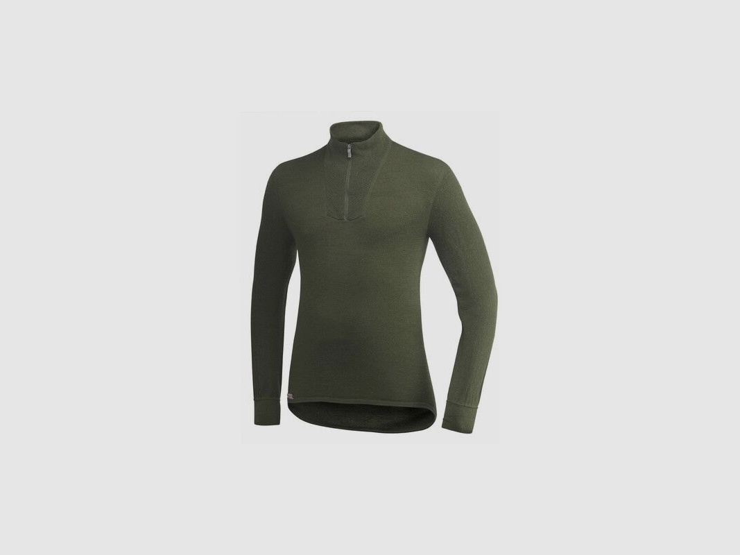 Woolpower Ullfrotté Unterhemd 200 pine green Unisex L