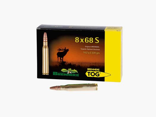 8x68S TOG 14,2g/220grs. Brenneke