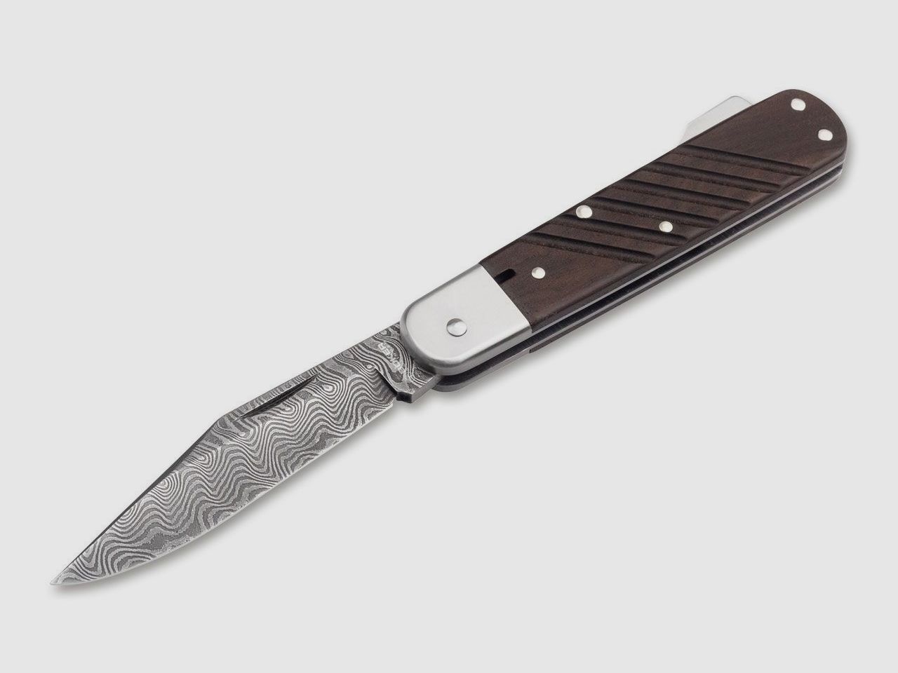 Taschenmesser 98k-Damast §42a konform legal führen