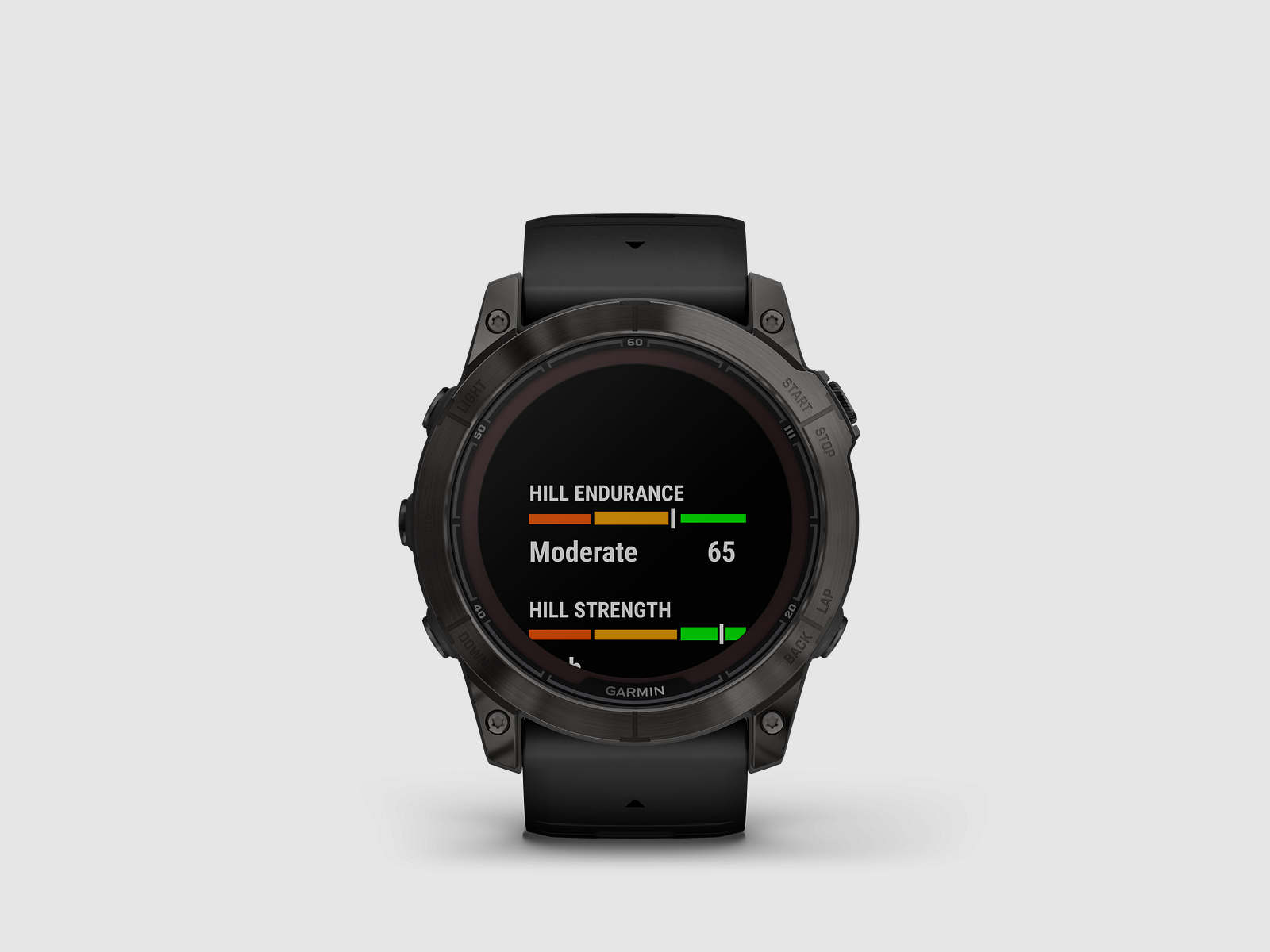 Garmin fēnix® 7X Pro – Edizione Sapphire Solar, Nero/Grigio Carbonio Titanio con cinturino in silicone QuickFit® da 26 mm, immagine 9 di 12