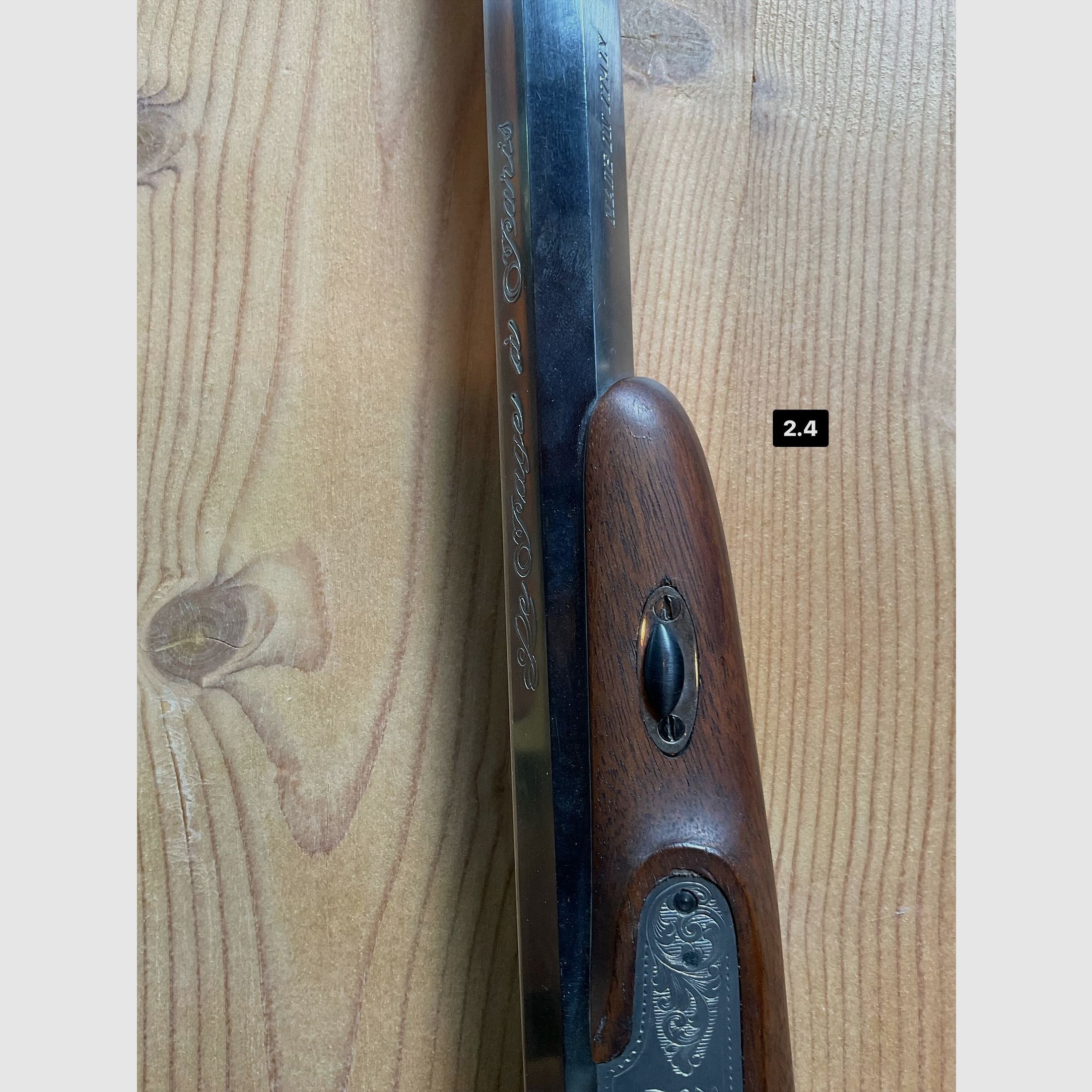 Schwarzpulver Vorderladerpistole
