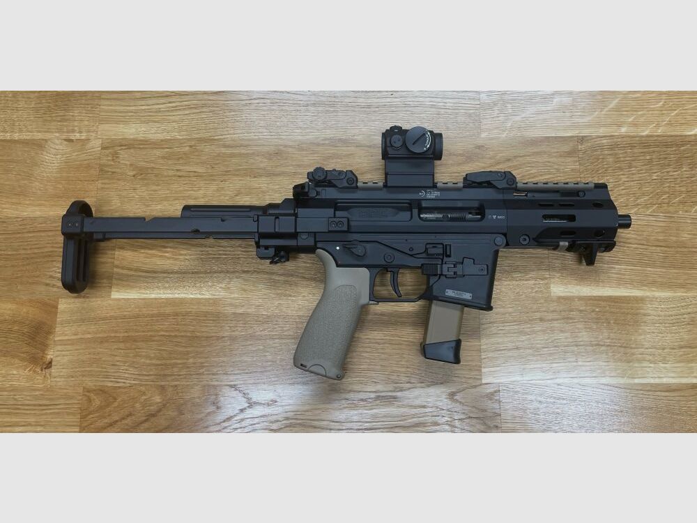 B&T AG SPC9 PDW G - semi-automatic pistol 9mm Luger - type Glock 9mm magazine similar to GHM9 APC9 Pro - SPC9 self-loading carbine / SLK/PCC