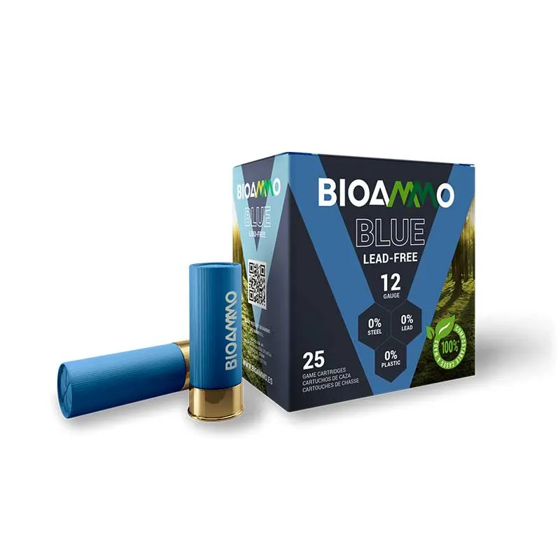 Amunicja kal. 12/70 BIOAMMO Blue - 2,75 mm roz. 6 (PL-5) - 32g - bezołowiowa !, zdjęcie 1 z 2