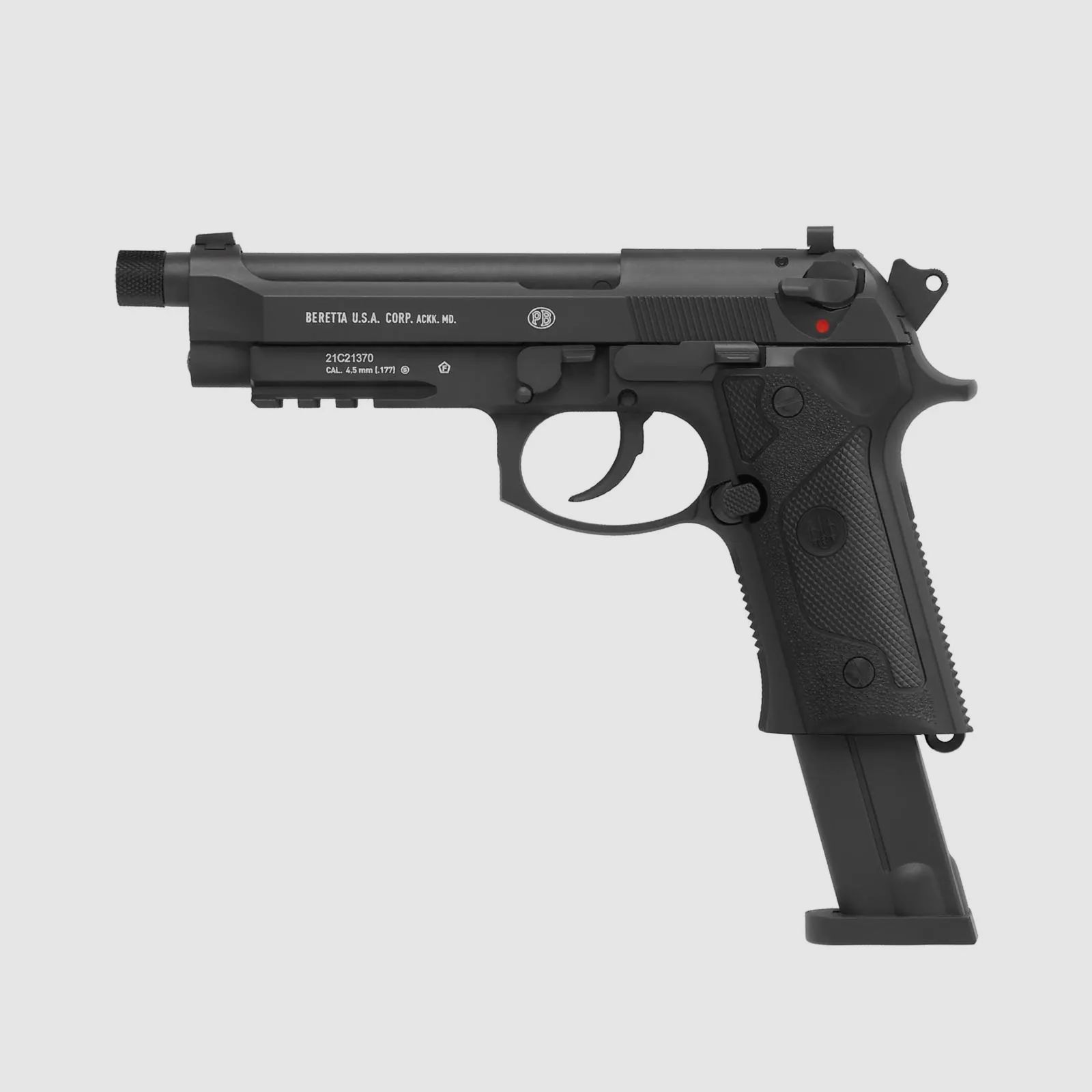 Beretta M9A3 FM Schwarz 4,5 mm Stahl BB Co2-Pistole Blow Back
