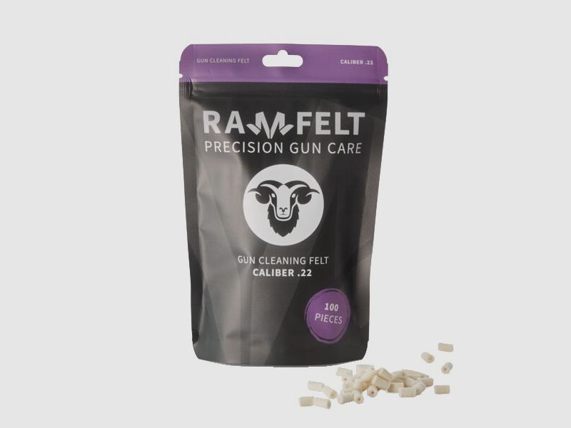 100 Ramfelt Filzreiniger Kal. .22