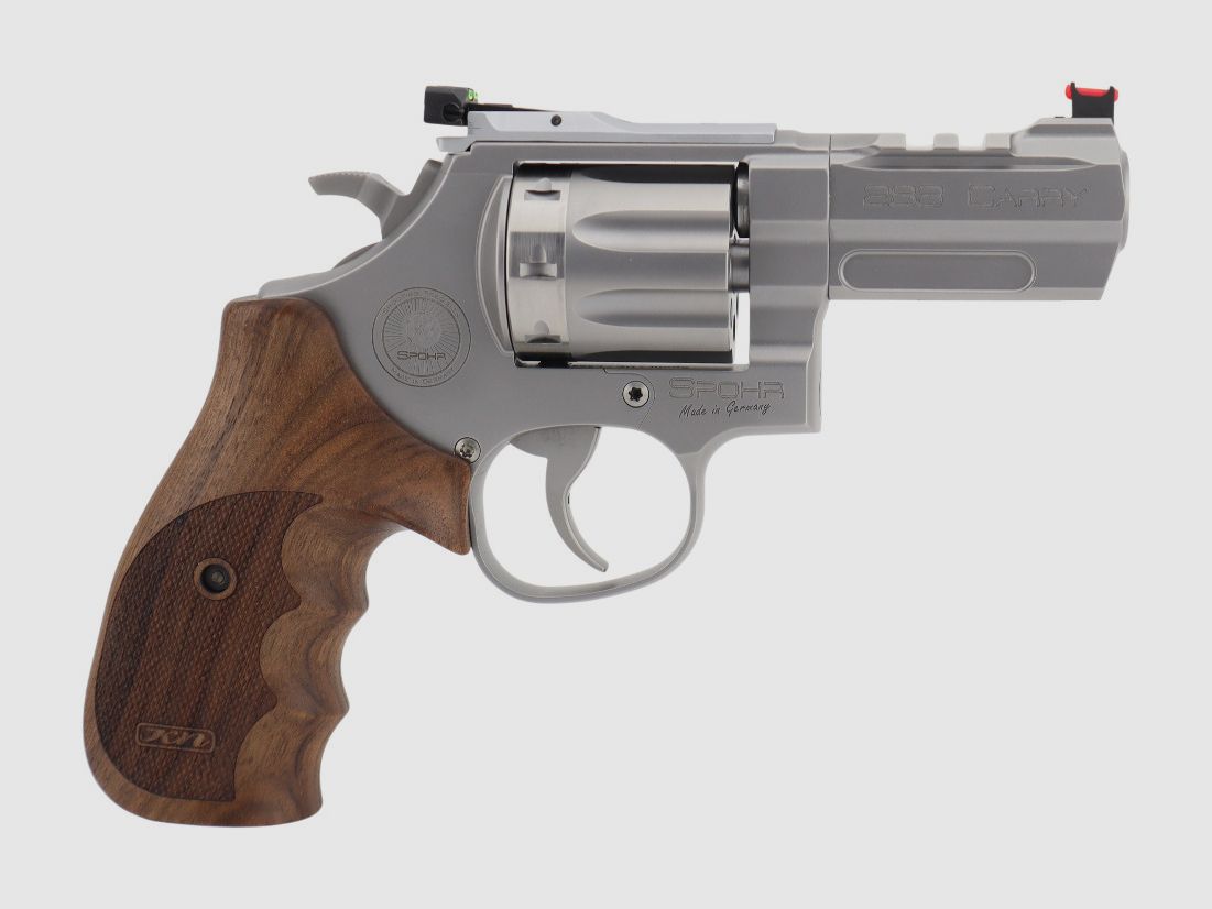  Spohr 283 Carry Stainless 3"  .22lr Rewolwer Wyprodukowany w Niemczech 3 cale Łowiectwo i Sport, zdjęcie 4 z 11