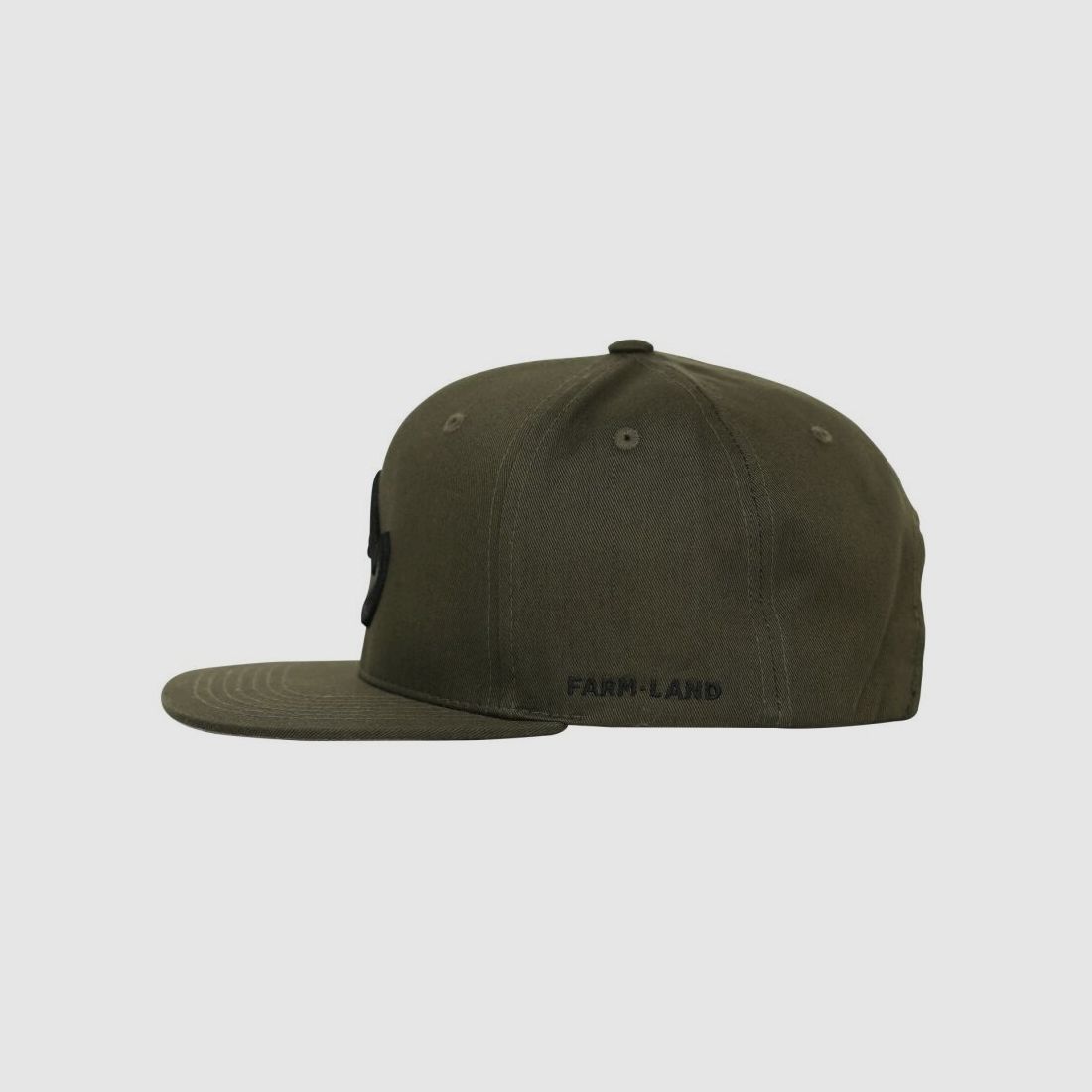 Farm-Land Snapback Cap 6-Panel Olive