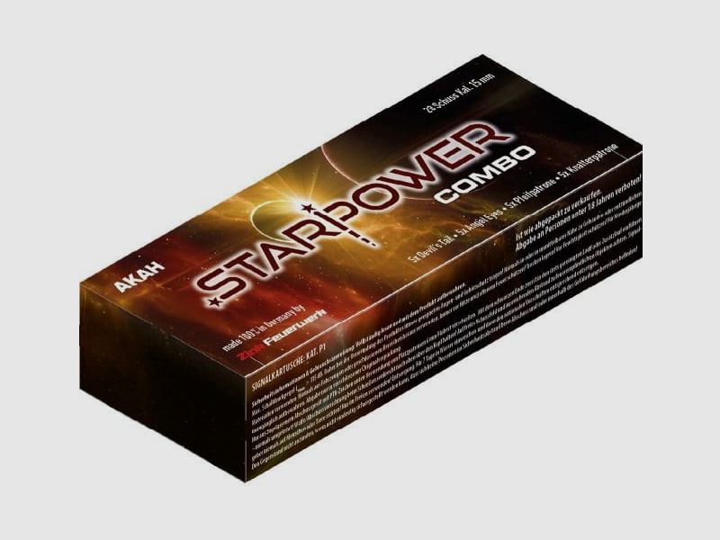 Zink Starpower Combo Kal. 15mm - 20 Schuss