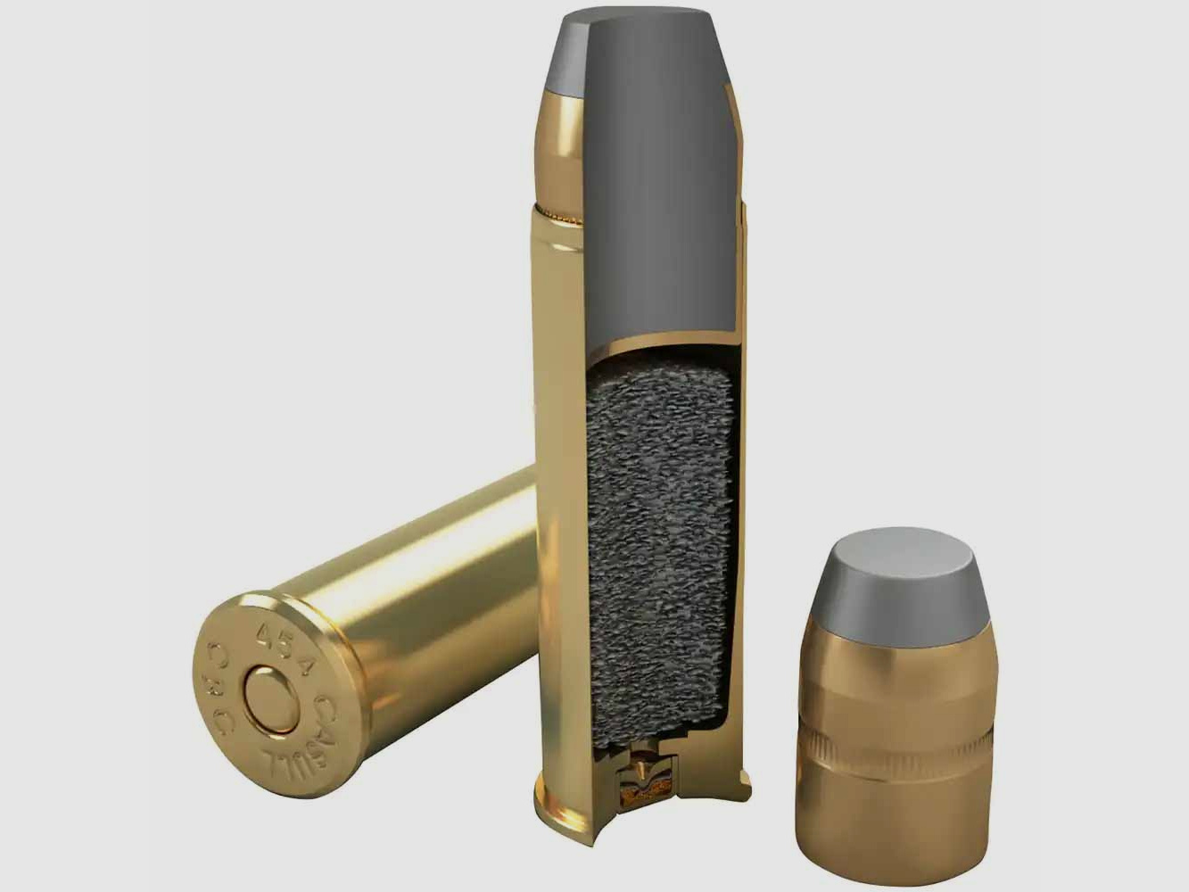 Magtech .454 Casull, SJSP 260grs. 20 Schuss