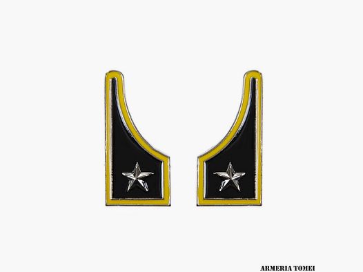 ESERCITO – COPPIA MOSTRINE ARTIGLIERIA DA CAMICIA