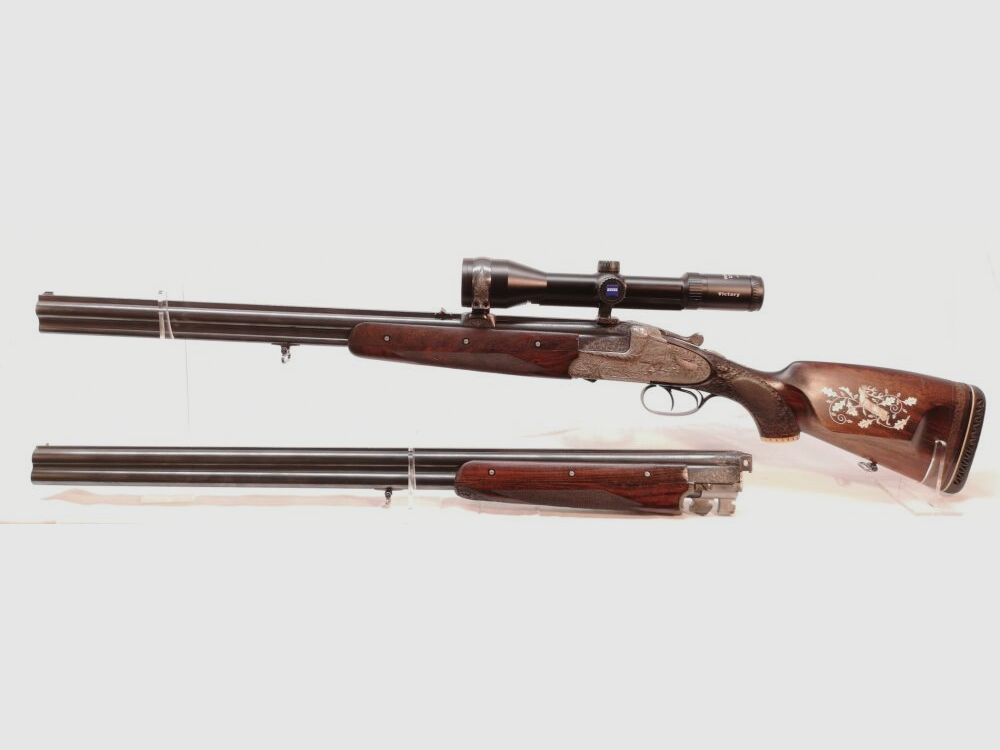 Bühag / Merkel (Suhl - G. Retz) 303E / 313 * noble hunting combination with ZEISS Varipoint M 2.5-10x50