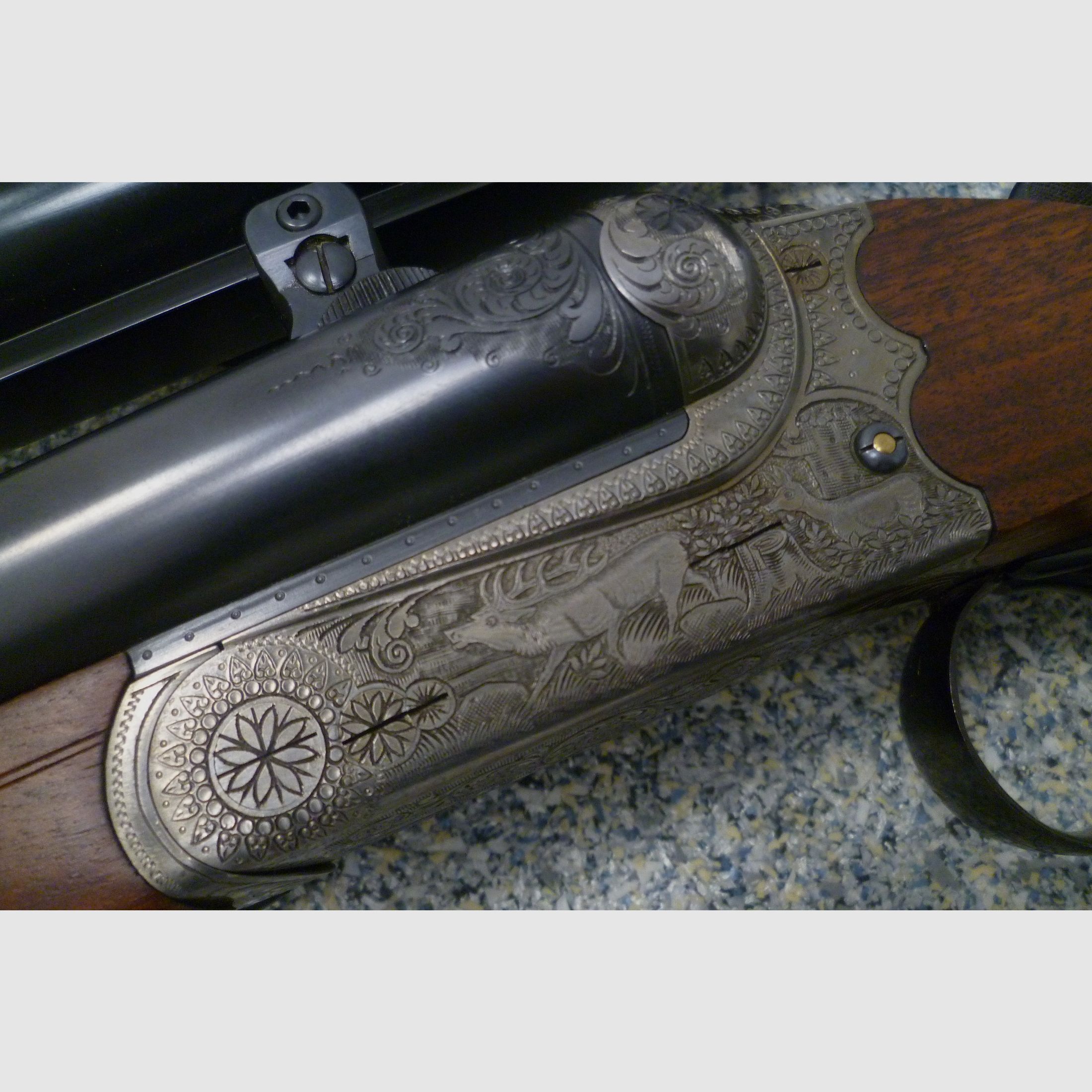 Breech-loading shotgun Bühag 12/70 & 8x57IRS