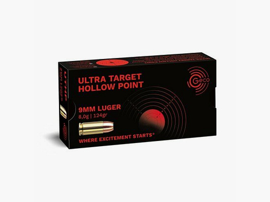 GECO 9mm Luger UTHP 124gr