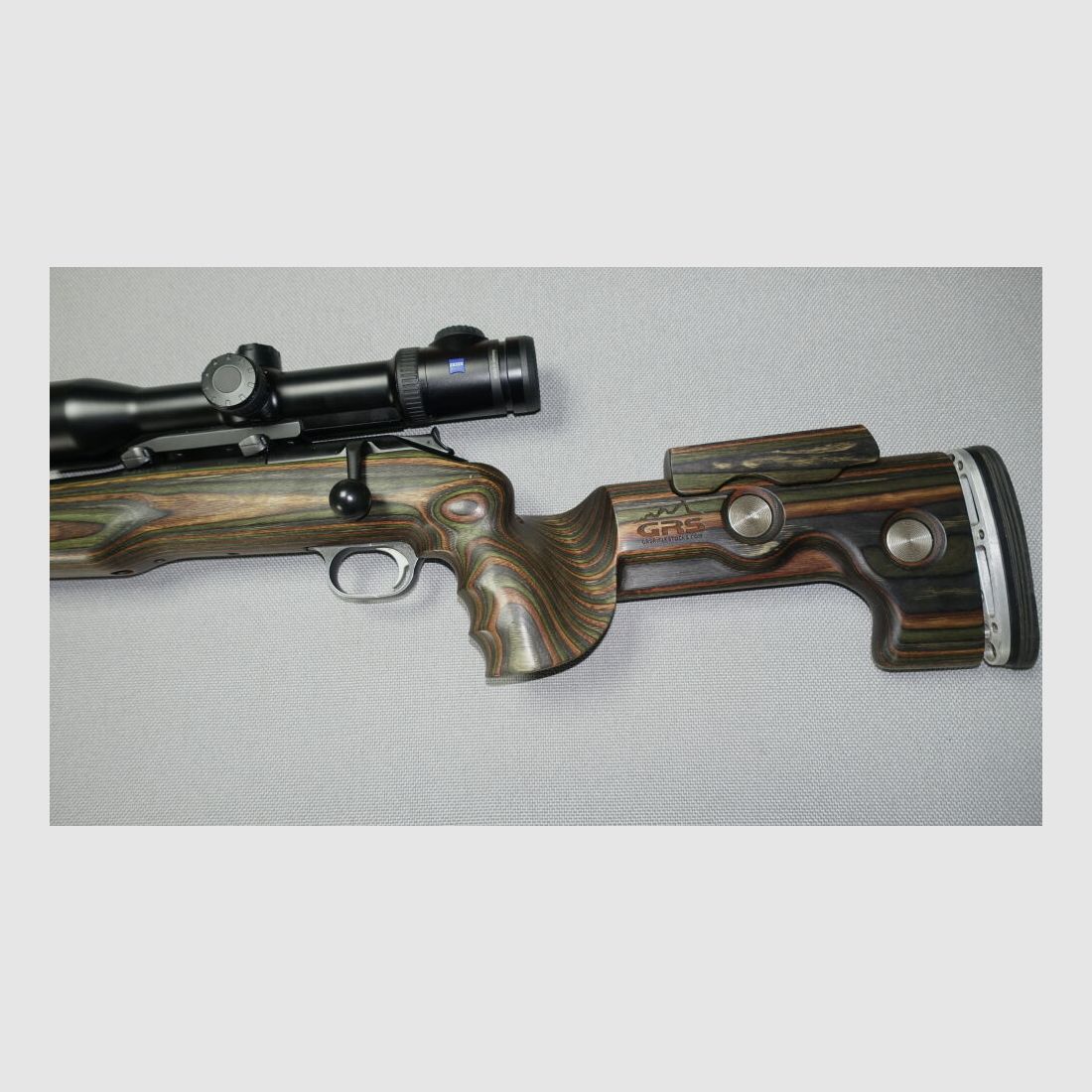 Blaser R 93 mit ZF Zeiss Victory V8	 R 93 Linksschaft