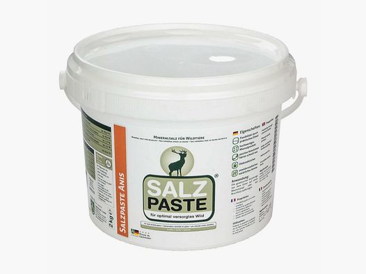 Eurohunt Salzpaste 2 kg Eimer Anis​ Lockmittel