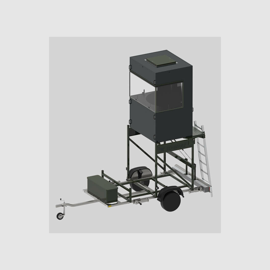 SCHWARZ mobile Jagdkanzel
