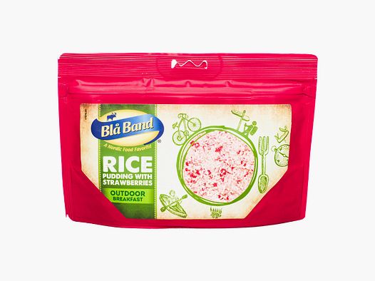 Blå Band Breakfast Milchreis mit Erdbeeren