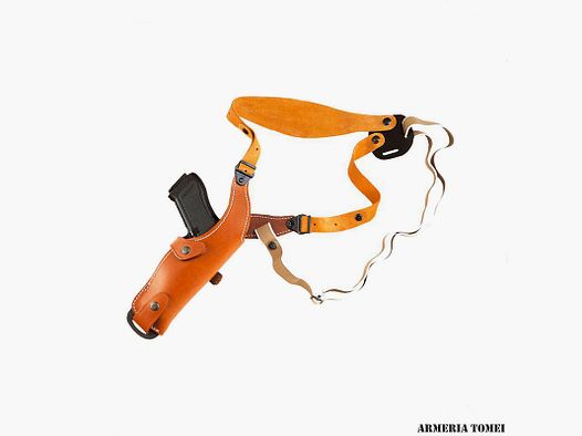 VEGA HOLSTER – VERTIKALE LEDER-INNENFUTTER-HOLSTER | FÜR M/Auto 3 1/2″ – BERETTA 82/84 – NANO – CZ 83