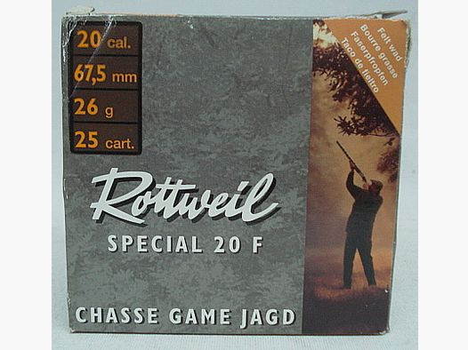 Special 20F 20/67,5 - 2,5mm/26g (a25)
