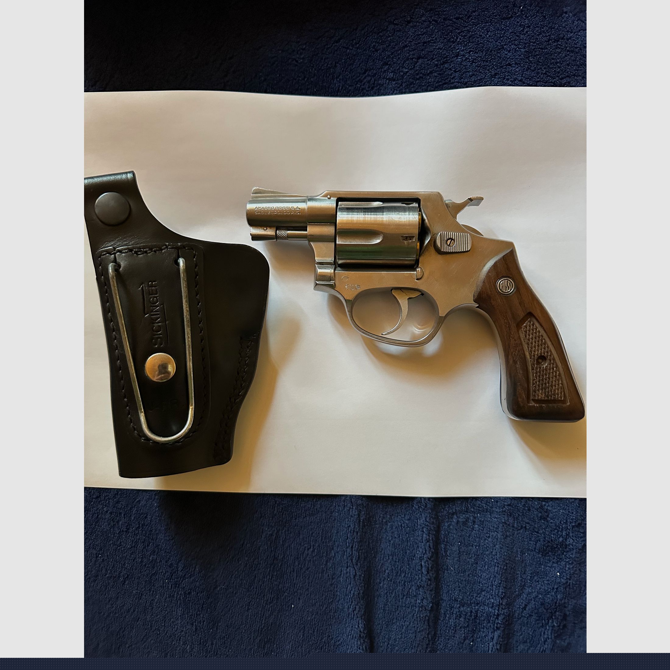 Revolver Rossi  Kal 38 mit Holster