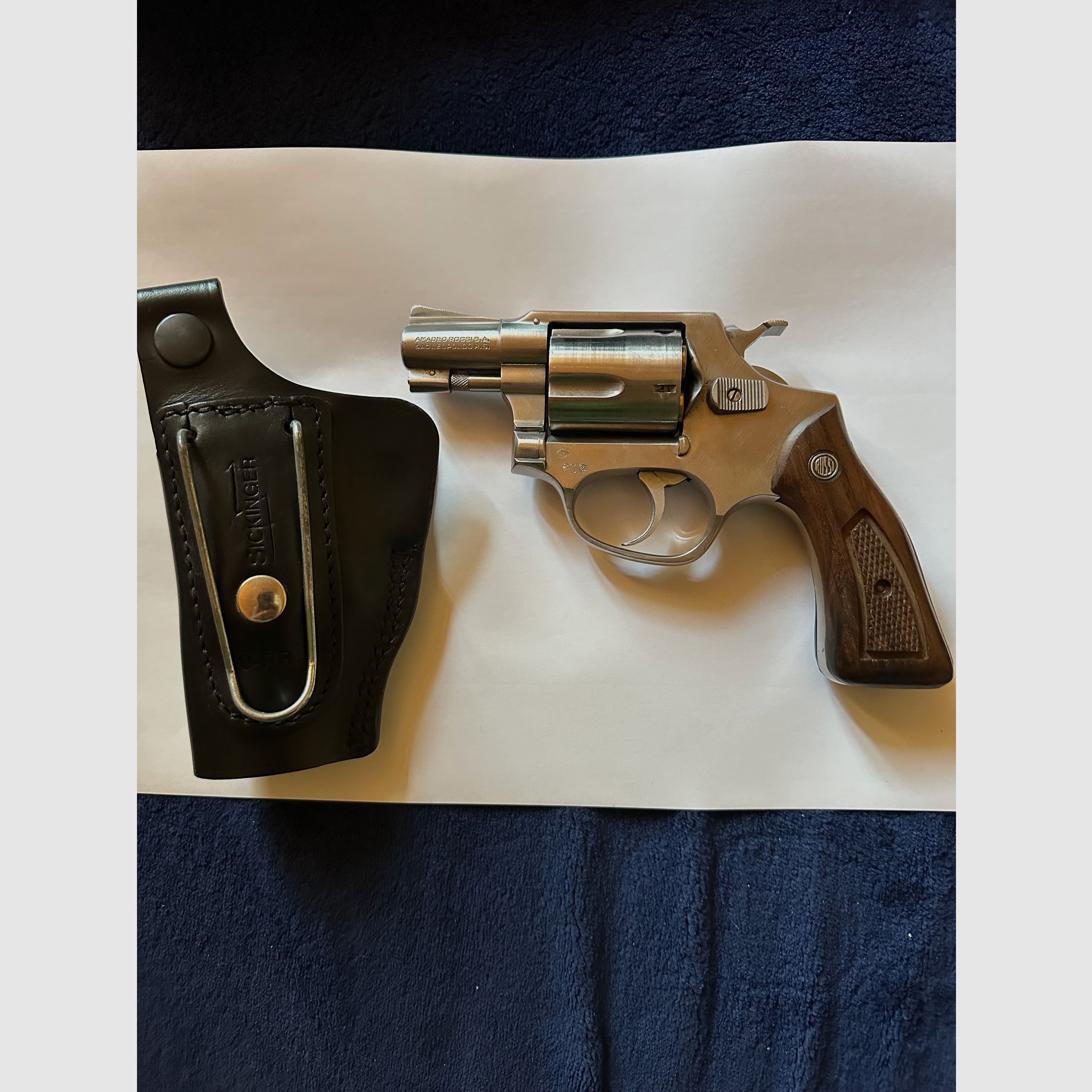 Revolver Rossi  Kal 38 mit Holster