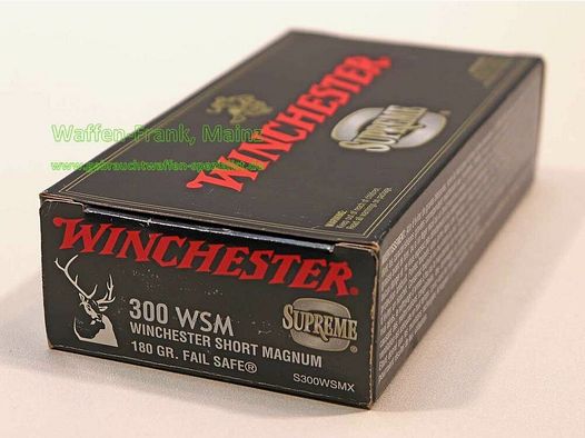 Winchester - USA Büchsenpatronen Supreme .300 WSM