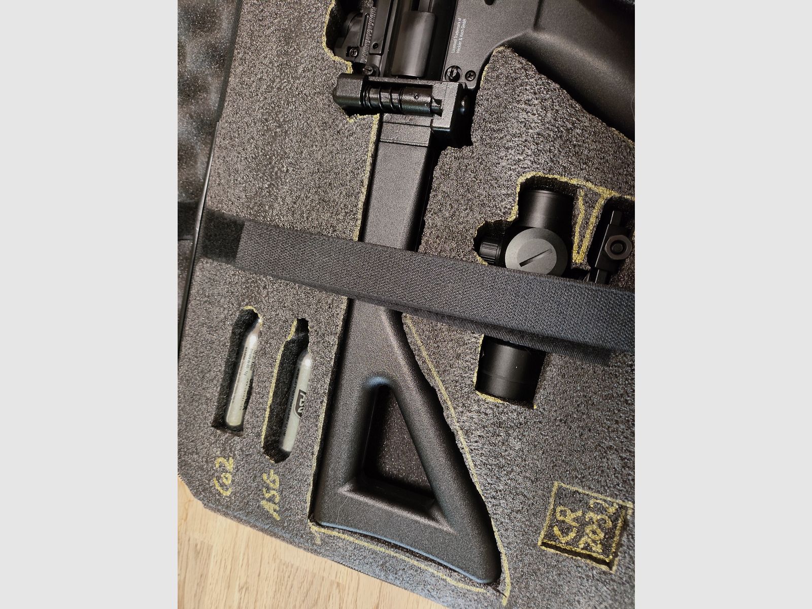 Heckler & Koch MP5 K-PDW Kal. 4,5 mm staal BB Co2 blowback