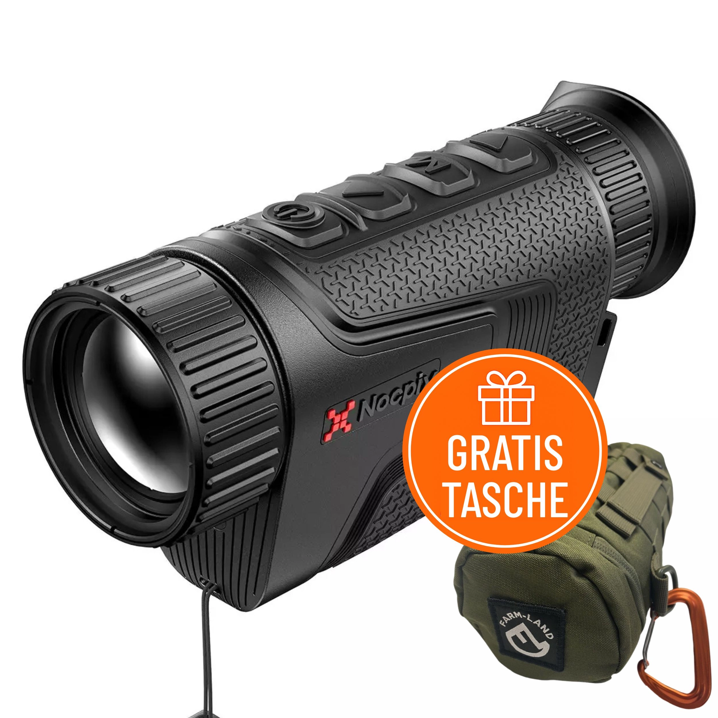 Nocpix LUMI H35 Wärmebild-Monokular inkl. GRATIS TASCHE, Bild 1 von 6