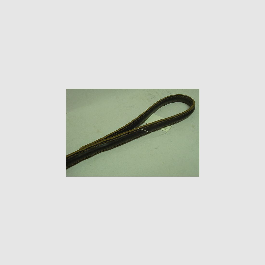 Leine 70 cm - braun mit Schlaufe
