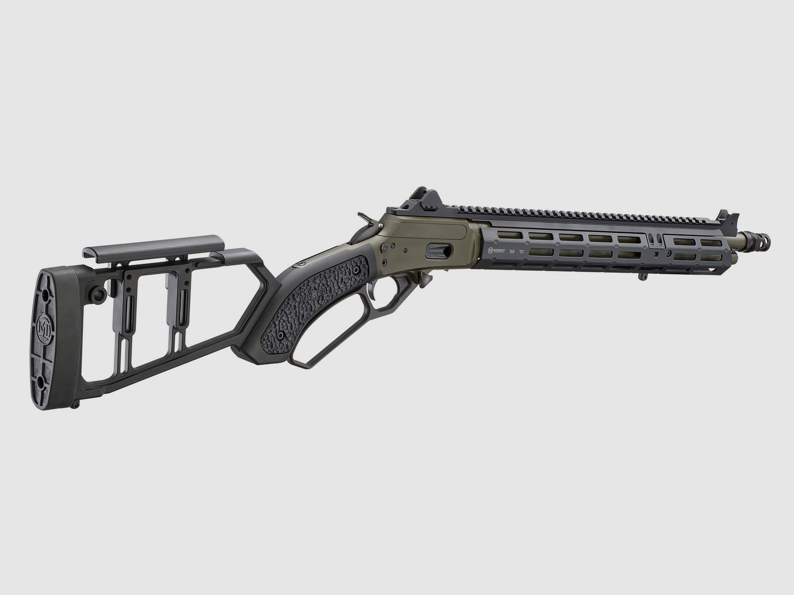 Marlin 1894 Mad Pig Customs Cal. .357 Magnum / .38 Special – Rifle de acción de palanca táctica