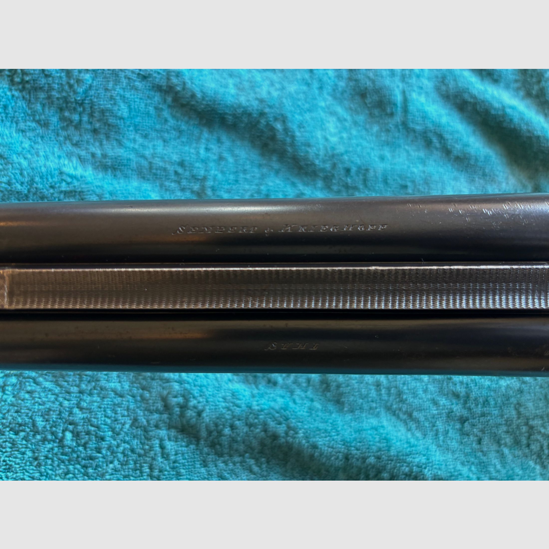 Alte Suhler Doppelflinte – Sempert & Krieghoff, Kaliber 16 ca. 100 Jahre alt