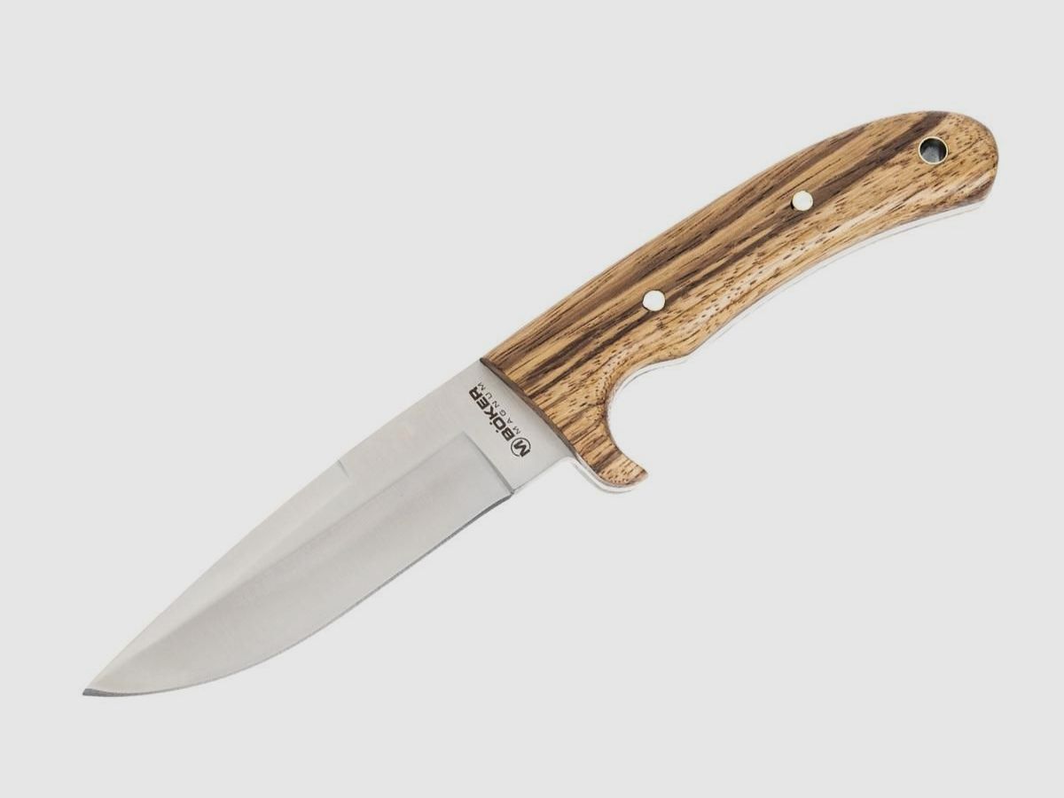 Böker Magnum Elk Hunter Zebrawood Jagd und Outdoormesser, Bild 2 von 8
