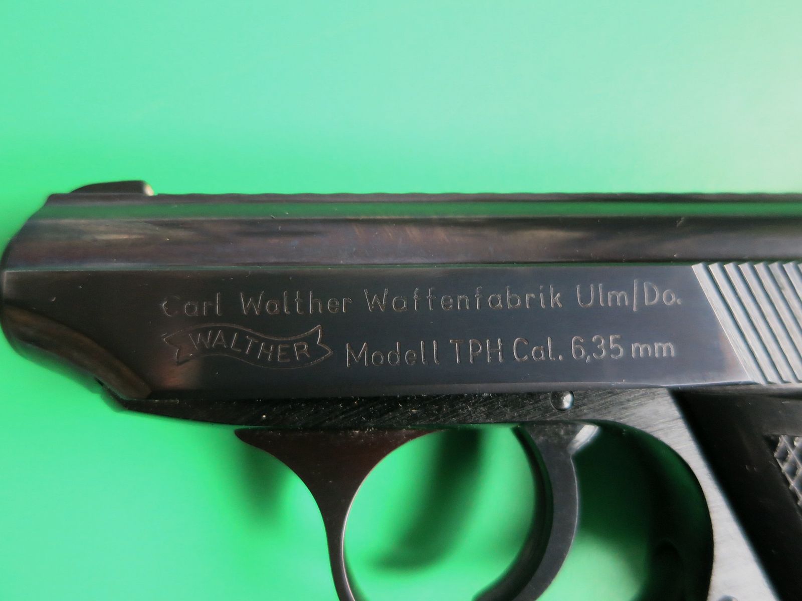 Walther/Ulm, Modell TPH, Kal. 6,35 mm Browning, Taschenpistole, sehr gut     #78, Bild 8 von 9