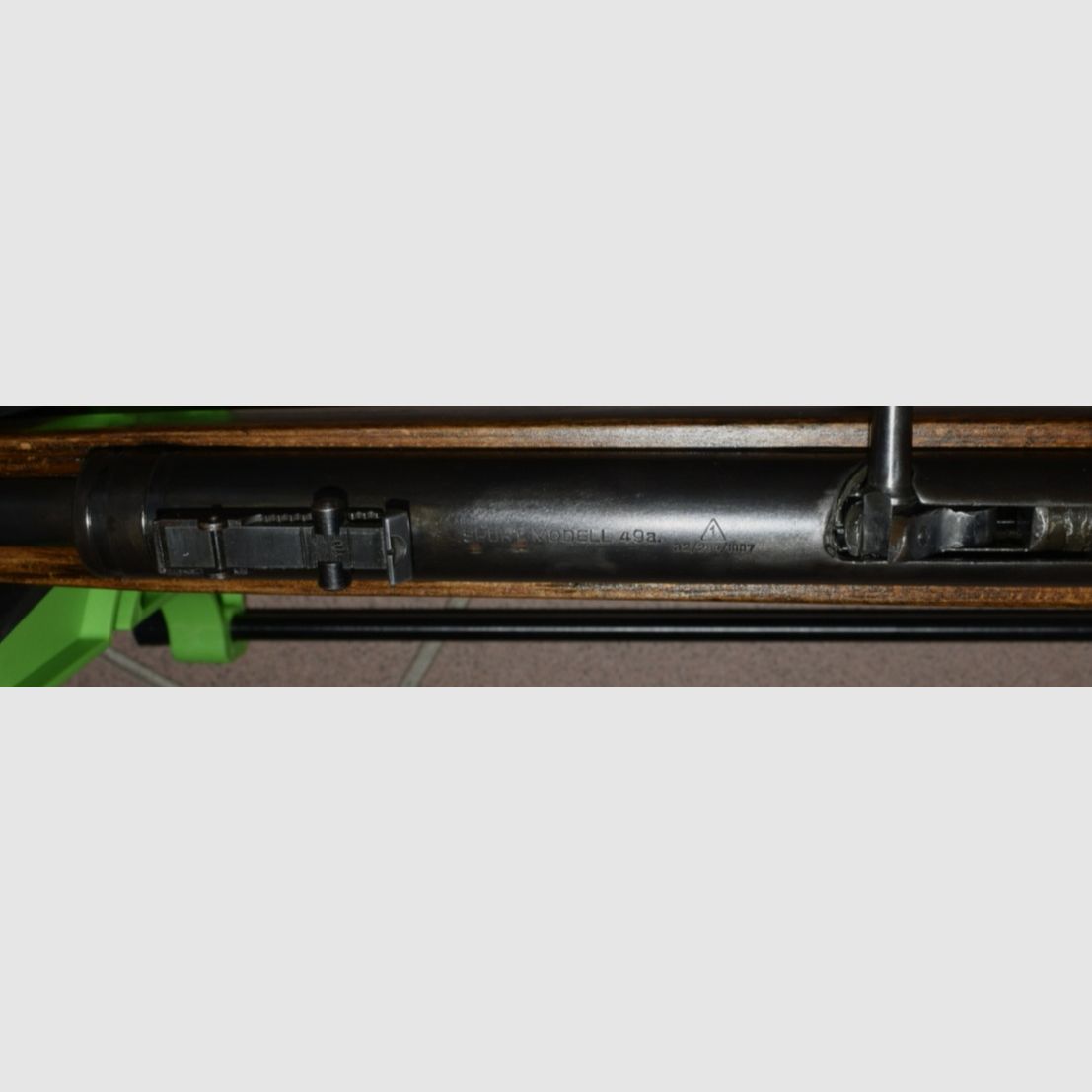 Luftgewehr Haenel 49a - 1953 - Feder und Dichtung Neu