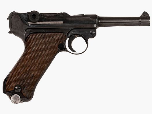 Walther P08 ,1942, nummerngleich 9mmLuger