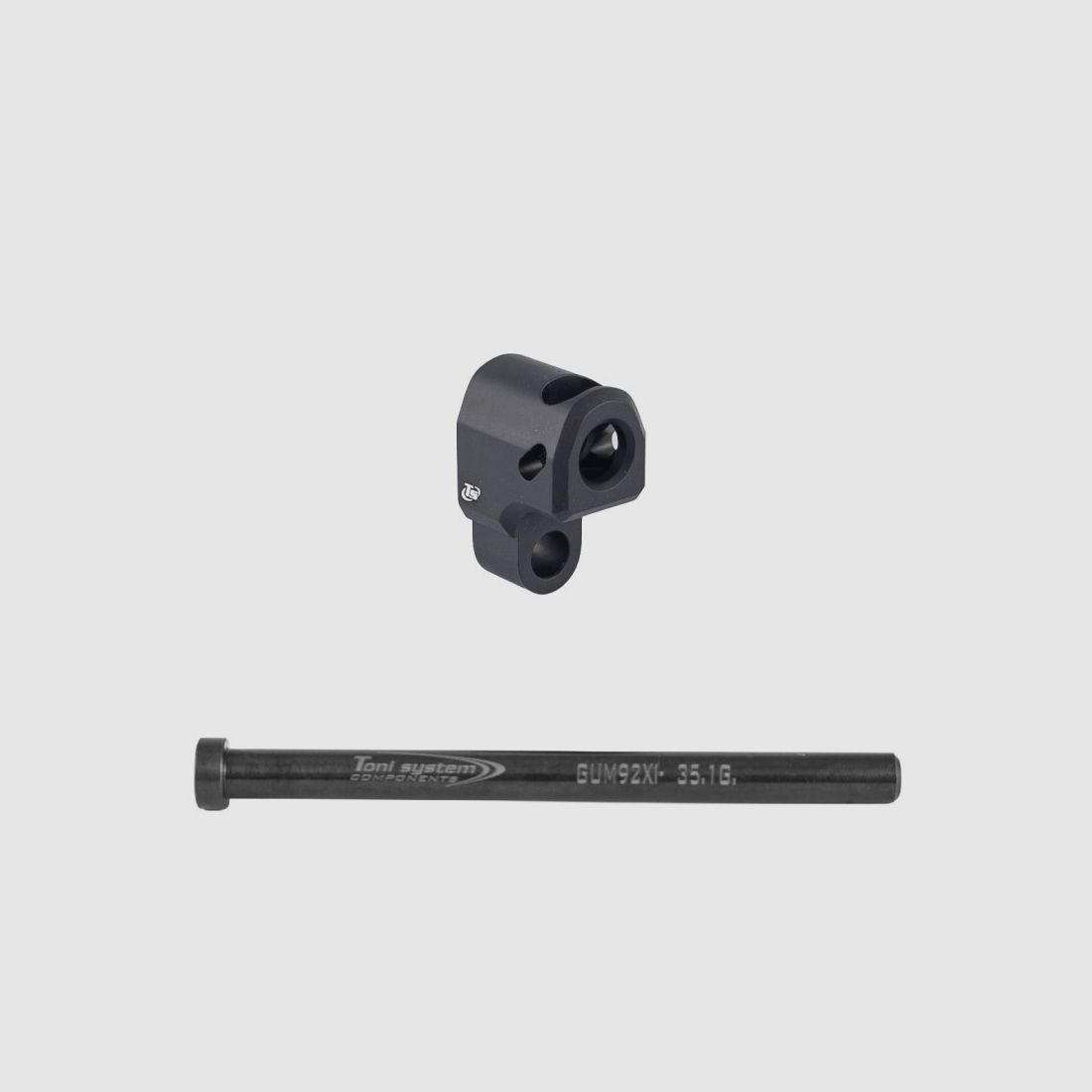 Compensatore per Beretta 92XI con guida a molla in acciaio